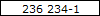236 234-1